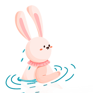 兔子游泳